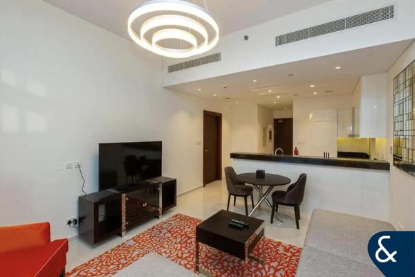 1 Bed | Higher Floor | Furnished | Golf View